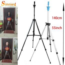 Stands Adjustable Long Wig Stand Tripod Hairdressing Training Head Tripod Holder With Wigs Making Kit Tool For Mannequin Canvas Head