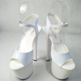 Dance Shoes Shoe Cover 17 Cm High Heels Model's Special Platform Sexy Fashion Stage Performance