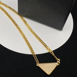 Mode 18K Gold Anhänger Halsketten Frauen beste tragen Diamant Gold Halskette hohe Schmuck Ohrringe Geschenk