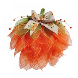 Party Decoration Autumn Flower Ring Outdoor Garden Front Door Welcome To Decorate Hangers Festival Wall Decor