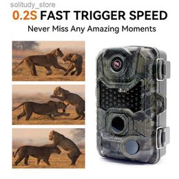 Hunting Trail Cameras Alarm function hunting camera ABS engineering plastic 50M infrared night vision distance tracking and sensing outdoor products Q240321