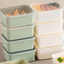 Storage Bottles 1/2PCS Refrigerator Box Plastic Sealing Food Vegetable Preservation Freezer Fresh Containers