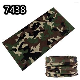 Bandanas 2024 Camouflage Cycling Face Mask Tactical Military Scarf Neck Gaiter Men Seamless Bandana Women Headband Balaclava Tube