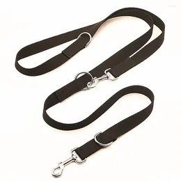 Dog Collars Adjustable Style Dogs Walking Double Ended Control Lead Leash Leashes Safety Pet Chain
