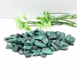 Decorative Figurines Natural Malachite Gravel Crystals And Stones Rock Specimen Witchcraft Supplies Christmas Home Decoration 9-13mm 100g