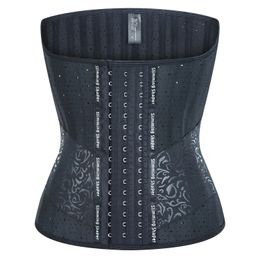 25 Steel Bones Latex Waist Trainer Body Shaper Long Torso Corset Shapewear Women Fajas Colombian Girdles Cincher Slimming Belly 240314