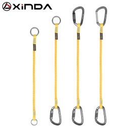 Accessories Xinda Rock Climbing Antiloss Rope Elastic Sling HighAltitude Tool AntiFall Retractable Rope Hanging Miss Rope