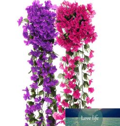 Violet Artificial Flowers DIY Door Lintel Mirror Flower Vine Artificial Green Plant Silk Fake Flower for Wedding Home Decoration4018863