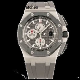 Minimalist Elegant AP Wrist Watch Royal Oak Offshore 26400IO.OO.A004CA.01 Automatic Mechanical Men's Titanium Watch Luxury Watch Leisure Business Swiss Famous Watch