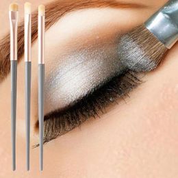 Makeup Brushes 3 PCS/1 Set Ultra Soft Fluffy Eye Shadow Brush Eyelid Lying Silkworm Smudge Detail Highlight Make Up Beauty Cosmetic