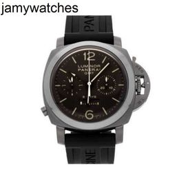 Mens Watches Panerass Luxury Wristwatches 1950 Monopulsante Manual Titanium Watch Pam Automatic Mechanical Full Stainless