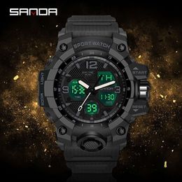 New Korean Version Minimalist Fashionable Sports Electronic Luminous Watch, Student Men's and Women's Watch