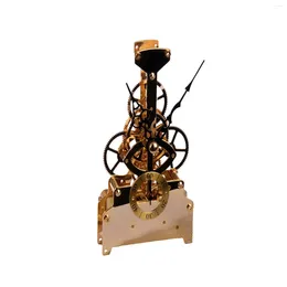 Clocks Accessories Old Fashioned Clock Movement For Custom Long Shaft Hands Perspective Copper Mantel