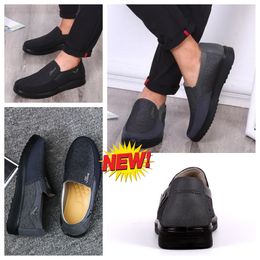 Shoes GAI sneakers sport Cloth Shoe Men Singles Business Classic Top Shoe Casual Soft Sole Slipper Flat Leathers Men Shoes Black comforts soft size 38-50