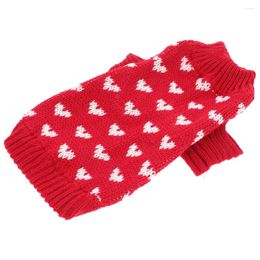 Dog Apparel Sweater Winter Costumes For Dogs Cat Lovely Vest Adorable Pet Outfits Household Outdoor Clothes Warm Cute