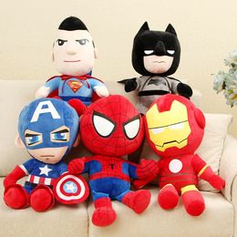 American And Batman Spider Heroes Doll Toys DC Plush Movie Iron Gift Children Cepml