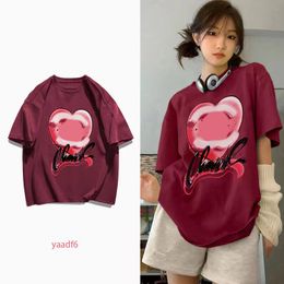 designer clothes women t shirt top High-end Luxury Fashion Classic C Letter Graffiti 5A Cotton comfortable Breathable Asian size S-3XL