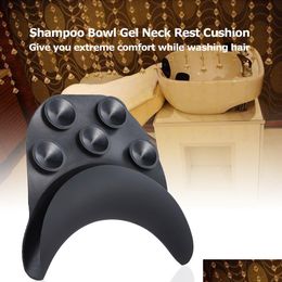 Hair Salon Shampoo Bowl Gel Neck Rest Cushion Pillow Gripper Washing Sink Basin Tool Drop Delivery Products Care Styling Tools Ottva