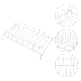 Kitchen Storage Dish Drying Rack Utensil Dinnerware Plates Bowls Chopsticks Holder Draining Shelf Organizer Gadgets