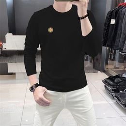 2024 Designer Brand Luxury Mens T Shirts Soft Cotton Long Sleeves T-shirts Summer Casual Comfort Men's Clothing Apparel Tees Tshirts Size M-4XL