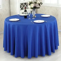 Table Cloth Wedding Christmas Decorative Round Tablecloths Dining Cover Birthday Banquet Decor Home