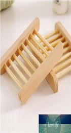 Natural Bamboo Soap Dish For Kitchen Bathroom Tray Holder Storage Rack Plate Container Portable Shower Accessories7162356