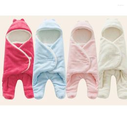 Blankets Baby Thickening Keep Warm Coral Fleece Solid