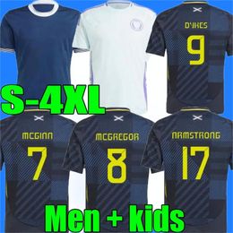 24 25 Scotland 150th Anniversary 2024 Soccer Jerseys TIERNEY DYKES ADAMS Football Shirt CHRISTIE McGREGOR MCGINN McKENNA Kit Uniforms Men Kids