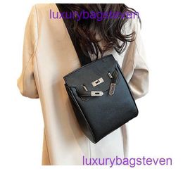Hremms Kelyys Genuine leather Handbag High Quality for Womens 2024 Autumn Winter Bag Womens Luxury Versatile Underarm Commuter Postman Large Cap Original 1:1 logo