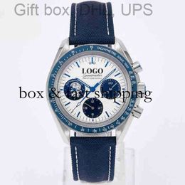 multifunctional reprint Omg Speed Master Watches Wristwatch Luxury Designer Watch Luminous Sport Manual Chain Timing Movement Apollo montre