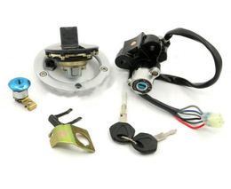 Ignition Switch Lock Fuel Gas Tank Cap Key Set for Suzuki GSXR600 GSXR750 0405 GSXR 600 GSXR 750 20042005 SV 1000S 200320086314190