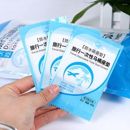 Toilet Seat Covers 50Pcs Cover Portable Disposable Travel Antibacterial Waterproof Universal For El Outdoor