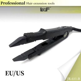 Connectors Professional Constant Heat FLAT PLATE Fusion Hair Extension Keratin Bonding Salon Tool Heat Iron Wand Heat Hair Connector JR611