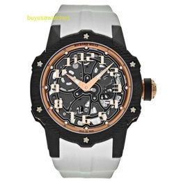 Nice Wristwatch RM Wrist Watch Collection RM33-02 Carbon Fiber Automatic Winding RM33-02 BZ
