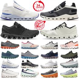 Men Women Running Shoes Asphalt Grey White Black Grey White Cyan Rose Sand Orange Green Blue Midnight Heron Ivory Black Trainer Sneakers