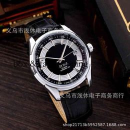 Watches Wristwatch Luxury Fashion Designer Men's European Brand Diefei Leather Watch with Three Needle Calendar Second Running Fully montre