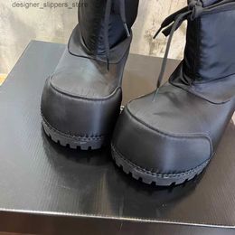 Boots Alaska ski low top boots Paris fashion Men Women SKIWEAR Snow designer Platform black white Shoes Size 35-44 Q240321