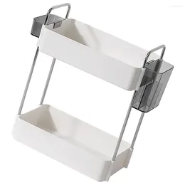 Kitchen Storage Bathroom Counterop Shelf Corner Organiser