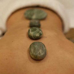 Face Massager 5 packs of jadeite stones for body relaxation massage and 3 x 4 Centimetres 240321