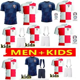 2024 2025 Croacia MODRIC World Cup soccer jerseys Brekalo national team MANDZUKIC PERISIC KALINIC football shirt KOVACIC Rakitic Kramaric Men Kids Kit uniforms