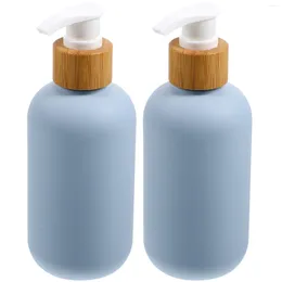 Storage Bottles Plastic Pump Dispenser Shampoo Conditioner Refillable Container Bathroom Shower Body Wash Lotion Hand Soap