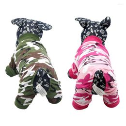 Dog Apparel Winter Pet Jumpsuits Clothing For Dogs Pyjamas Soft Warm Small Puppy Coat Outfits Hoodie Cats Clothes Christmas