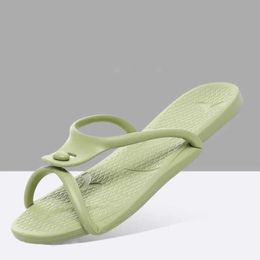 Slippers Womens Folding Slide Mens Business Travel Portable Flip Lightweight Indoor Sandals Beach Outdoor Shoes01A2XQ H240322