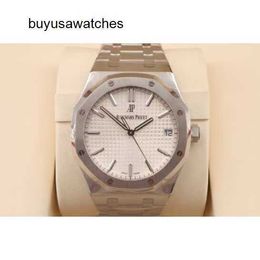 Lastest Brand Wristwatch AP Wrist Watch 41mm Silver White Royal Oak Series 15500 Automatic Mechanical Movement With Warranty And Premium Steel Watch Case