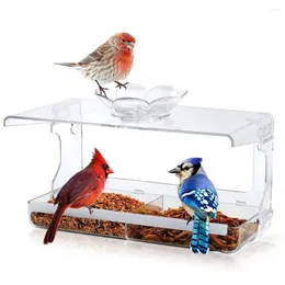 Other Bird Supplies Outdoor Hummingbird Feeder Durable Acrylic With Capacity Strong Load-bearing For Hummingbirds Sturdy Birds