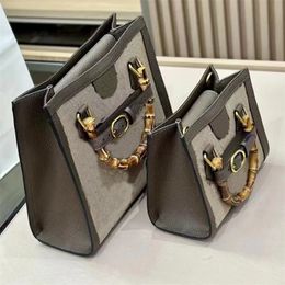 Luxury brand fashion bamboo joint bag designer metal logo single shoulder handbags women classic high-quality leather bamboo joint handle buckle tote bags