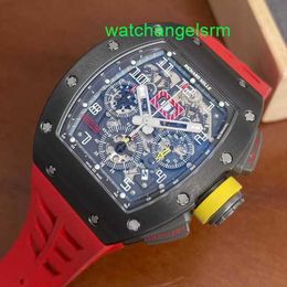 Classic RM Wrist Watch Chronograph RM011-FM series RM011 grey titanium Special edition