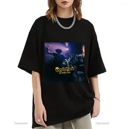 Men's T Shirts The Trap Is Set T-Shirt Entrapment Tour Shirt Female Hip Hop Streetwear Cotton