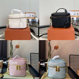 designer bag makeup bag women cosmetic bag nice toiletry travel pouch lady bags high quality with nice box NO80