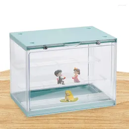 Decorative Plates Clear Display Case For Action Figures Showcase Box Wall Mount Organiser And Storage Bedroom